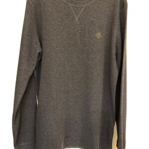 LRG Men’s Long Sleeve Thermal Shirt Size Large Blue Heather